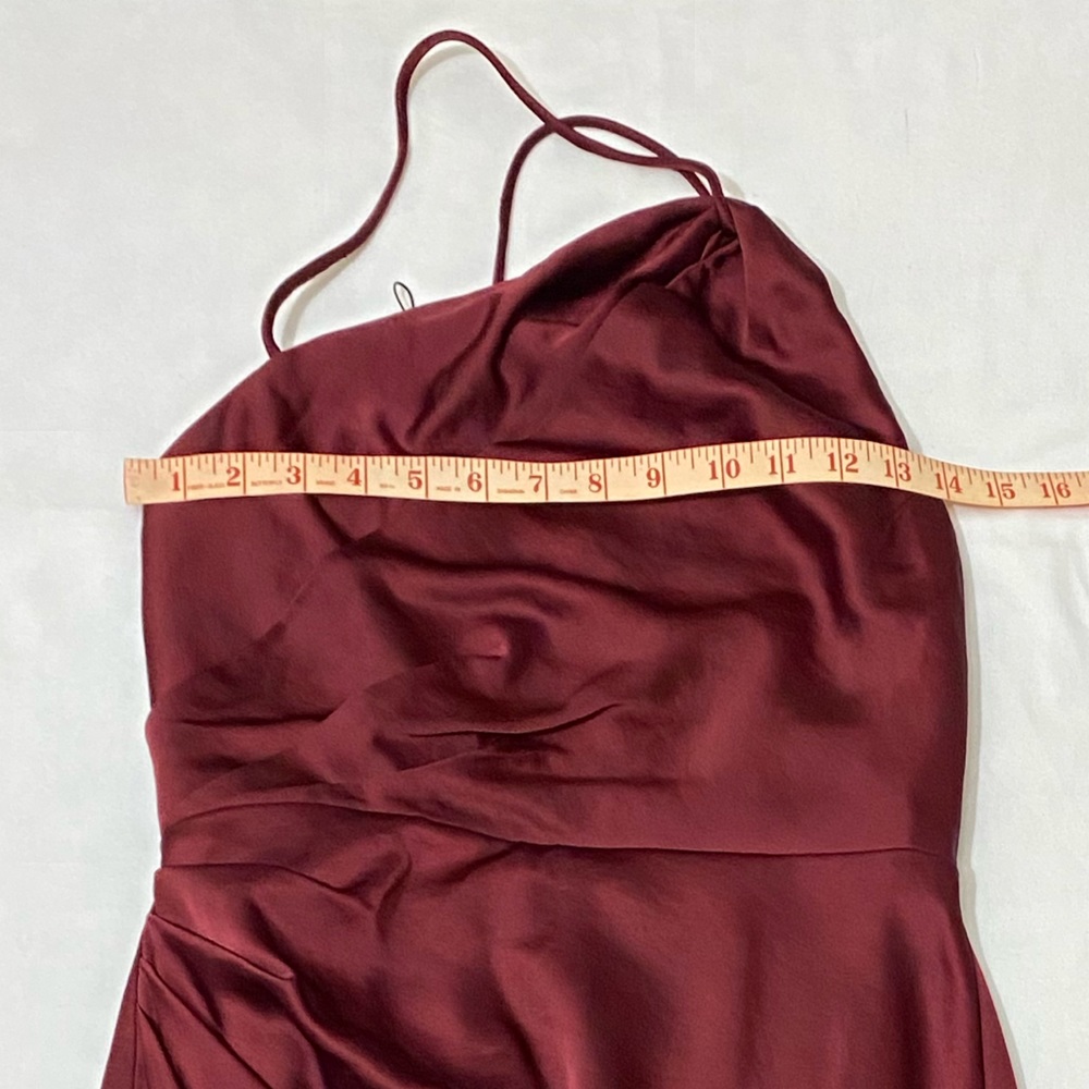 NWOT Significant Other Gracie one shoulder cocktail maxi dress. Size US2. - Picture 6 of 11